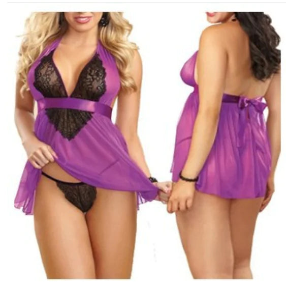 Plus Size Lingerie for Curvy Women and Nightwear