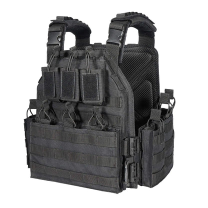 vAv YAKEDA Outdoor Tactical Vest Airsof Vest for Men (Black)