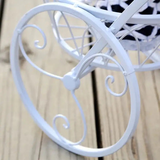 Tricycle Plant Stand for Home Garden and Patio