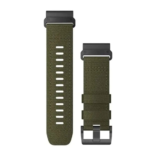 Garmin QuickFit 26mm Replacement Watch Band Ranger Green Nylon Band