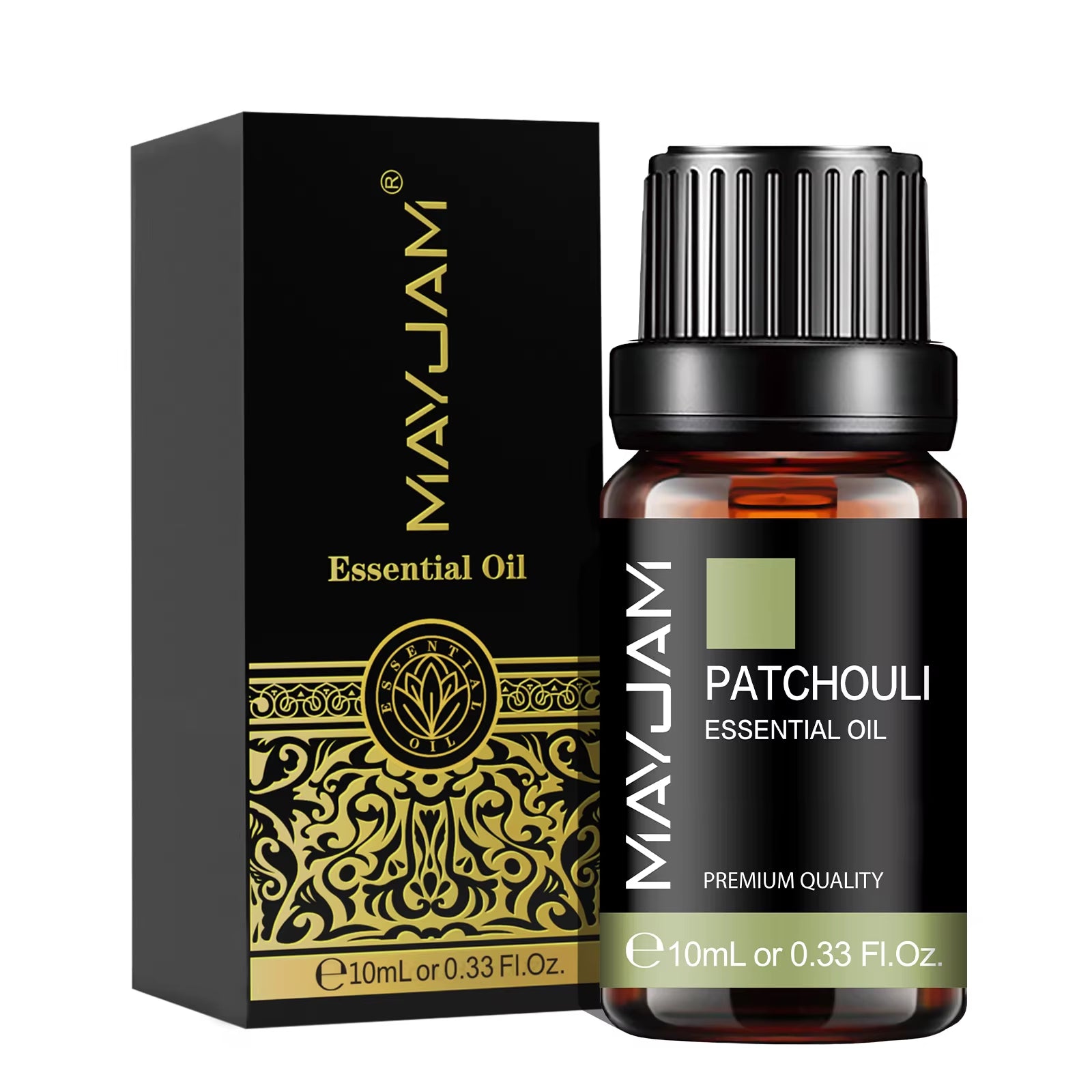 1PCS Patchouli Plant Natural Essential Oils for Diffusers Aromatherapy Massage Hair Care Skin Care
