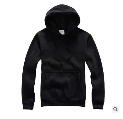 Cotton Pullover Hoodie with Hood