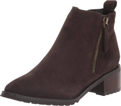 Blondo womens Samara Ankle Boot Black Leather 7