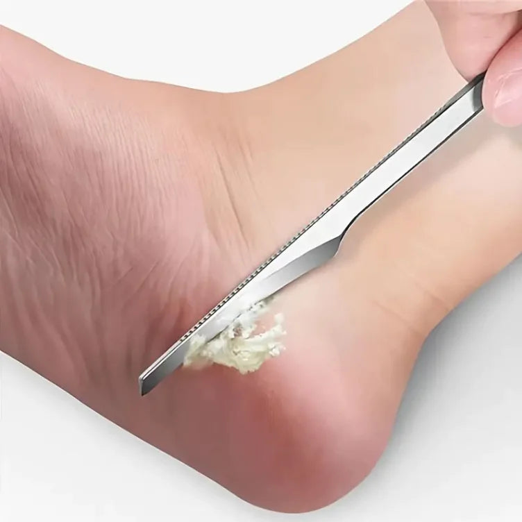 Professional Pedicure Knife and Heel Scraper Set