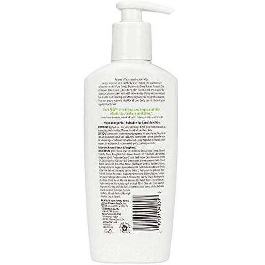 Cocoa Butter Formula Massage Lotion for Stretch Marks, Pregnancy Skin Care 8.5 Ounces