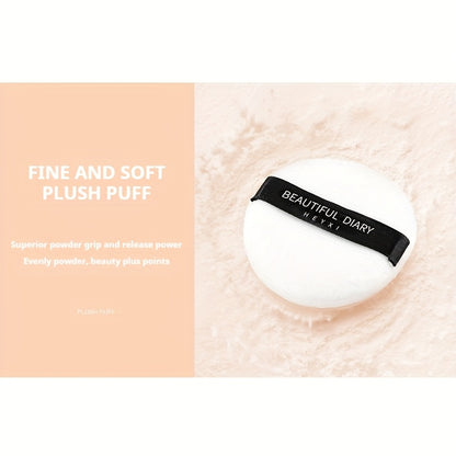 Loose Powder Makeup, Oil Control Matte Medium Coverage for All Skins, Medium Light Beige, Waterproof Sweat-Proof Makeup