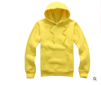 Cotton Pullover Hoodie with Hood