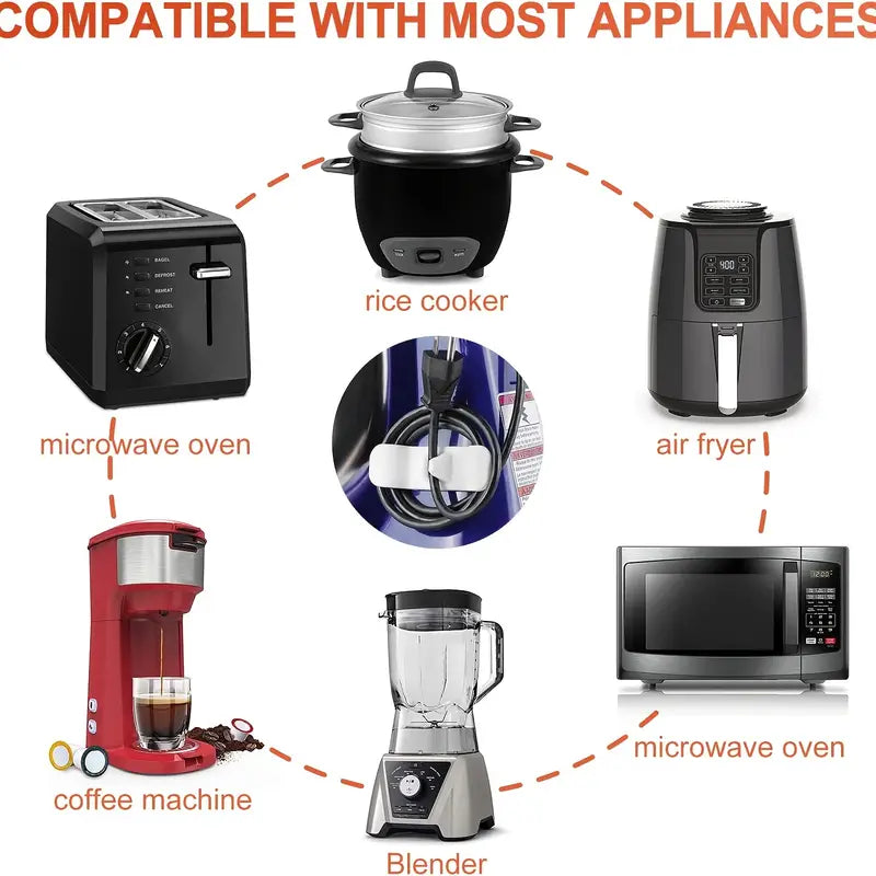 6pcs Cord Organizer for Kitchen Appliances and Accessories