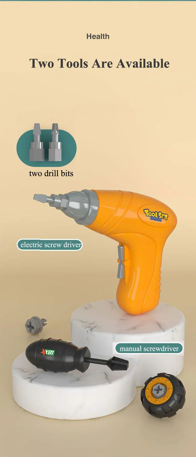 Kids' Engineering Drill Tool Set