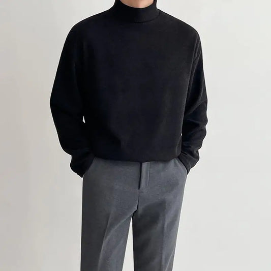 Thickened Versatile Cotton Solid T-Shirt for Men
