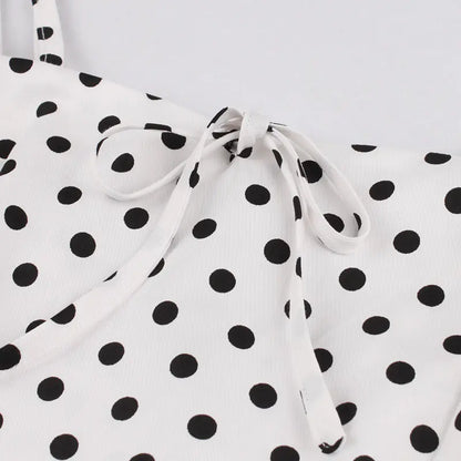 2020 Spring Dress - Slim Fit Polka Dot Cami Dress