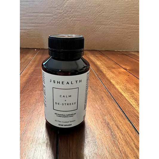 JS Health - Calm & Destress Supplements Exp 09/2025