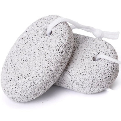 Natural Pumice Stone for Feet 2 PCS PHOGARY Lava Pedicure Tools Hard Skin Callus Remover for Feet and Hands - Natural Foot File Exfoliation to Remove Dead Skin