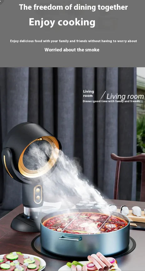 Portable Desktop Range Hood