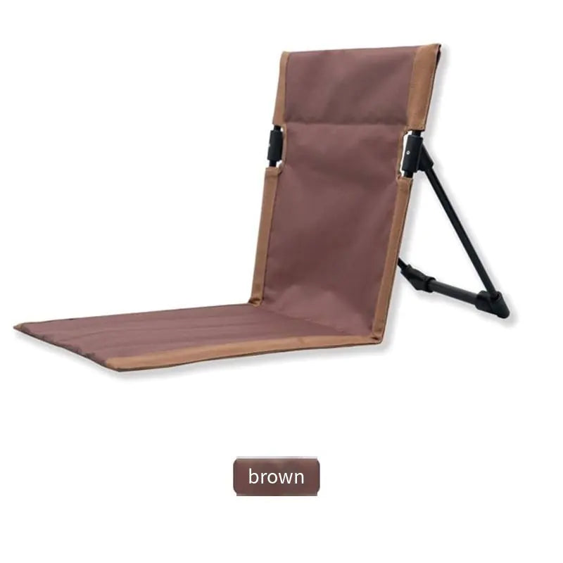Camping Stool with Backrest