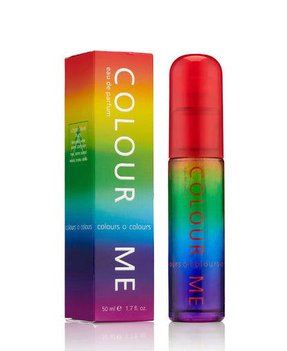 Milton-Lloyd Colour Me Colours - Eau de Parfum for Women - Rose Vanilla Perfume for Women - Floral Chypre Fragrances - Long Lasting Perfume - 1.7 oz