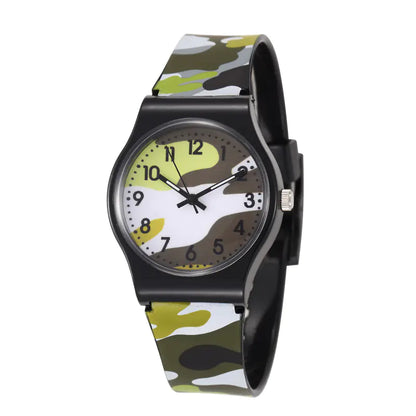 Quartz PVC Plastic Watches