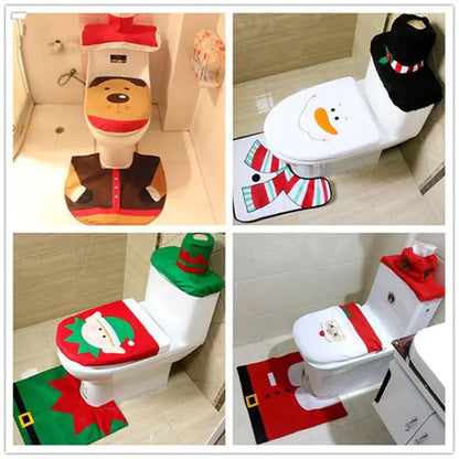 Santa Claus Toilet Seat Cover