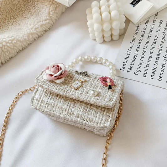 Girl's Pearl Handbag