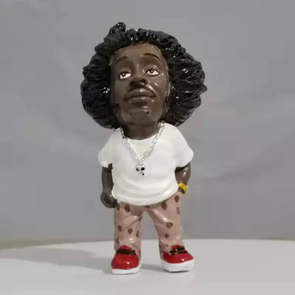 Rapper Resin Ornament for Garden Home Decor (1pc)