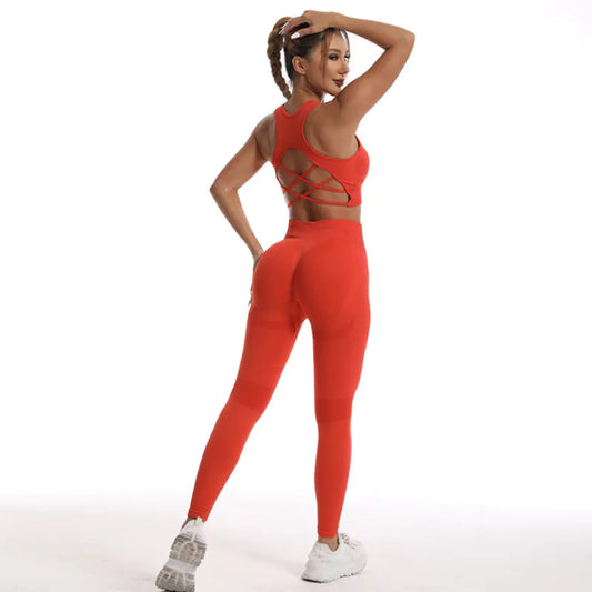 Verolux Tracksuit with Women's Sports Bra Set (One Set)