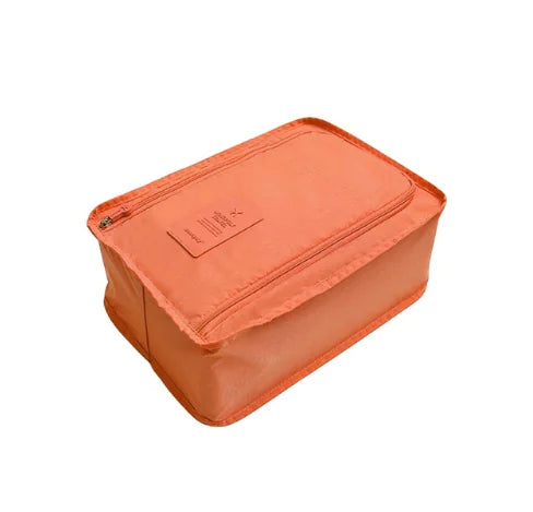 Shoe Storage Box and Plain Shoe Bag Set