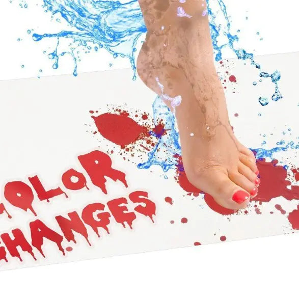 Color-Changing Bath Mat