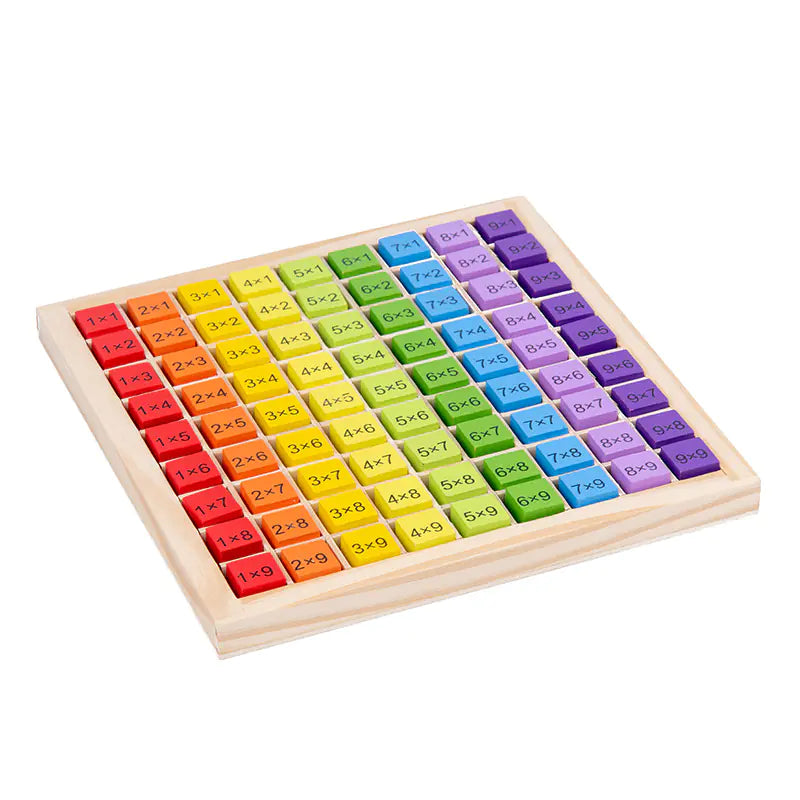 Wooden Math Blocks