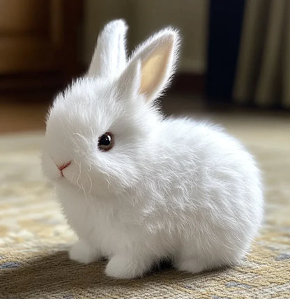 Electric Realistic Rabbit Plush