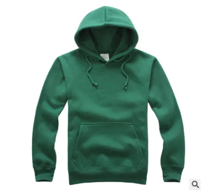 Cotton Pullover Hoodie with Hood