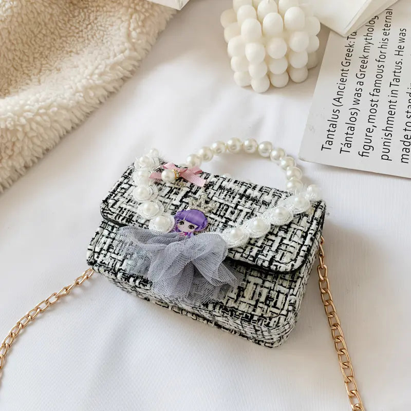 Girl's Pearl Handbag