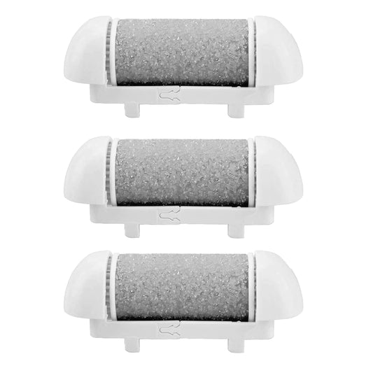3 PCS Replacement Roller Head for Electric Callus Remover for Feet Pedicure Kit Refill Rollers Extra Coarse (3 Pack Extra Coarse)