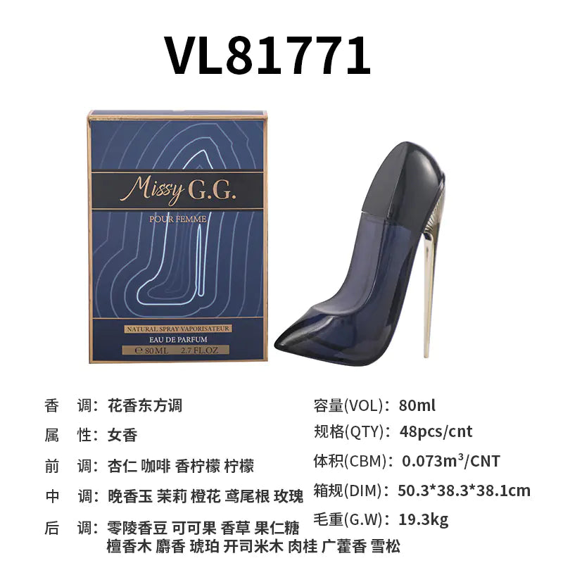 Vvlove Women's High Heels and Floral Perfume Wholesale