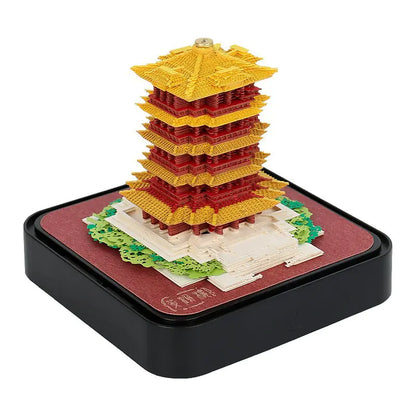 2024 Dragon Year 3D Paper Sculpture Desk Calendar