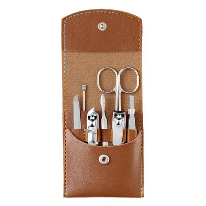 Convenient Manicure and Pedicure Set for Travel