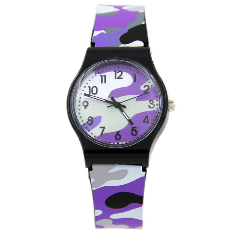 Quartz PVC Plastic Watches