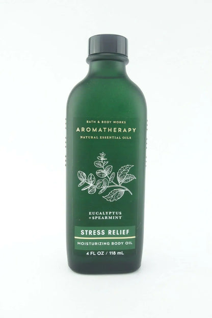 Bath & Body Works Aromatherapy Moisturizing Body Oil 4 fl oz (Eucalyptus Spearmint)