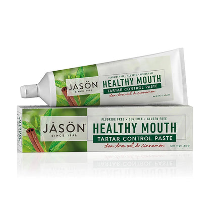 Toothpaste Healthy Mouth 4.2 Oz by Jason Natural Products (Pack of 3)