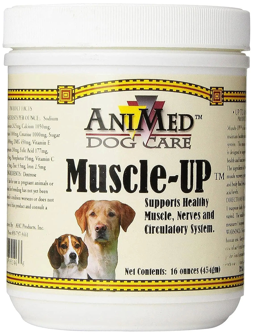 AHC Products Muscle Up Powder for Dogs 16-Ounce