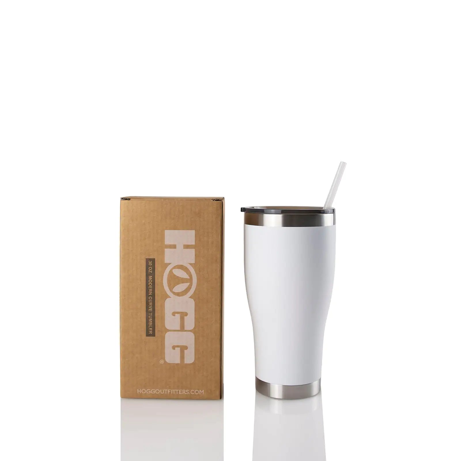 30oz POWDER COATED MODERN CURVE TUMBLER