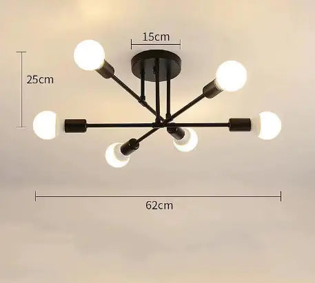 Modern Minimalist Ceiling Light for Home and Café
