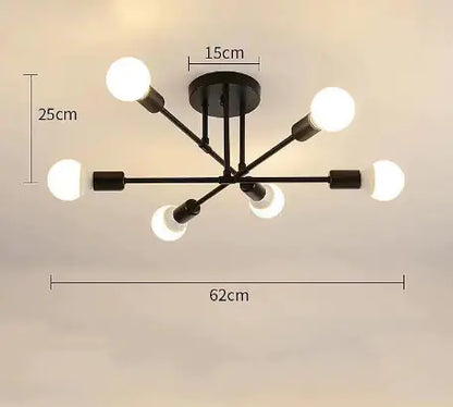 Modern Minimalist Ceiling Light for Home and Café