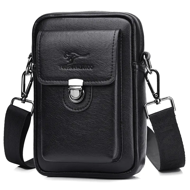 Men's Casual Messenger Bag for Mobile Phones