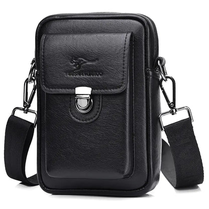 Men's Casual Messenger Bag for Mobile Phones