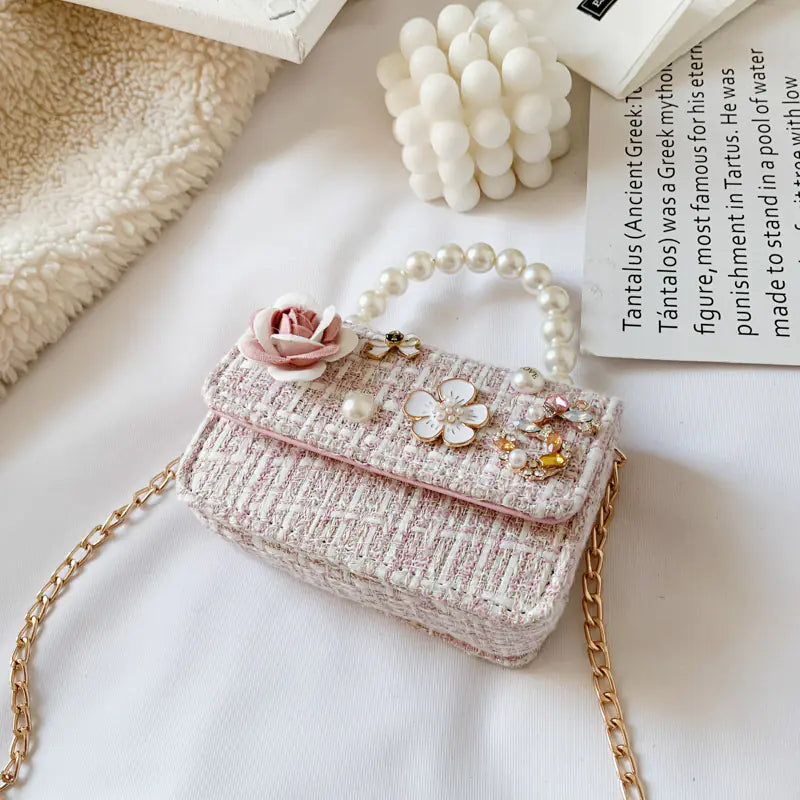 Girl's Pearl Handbag