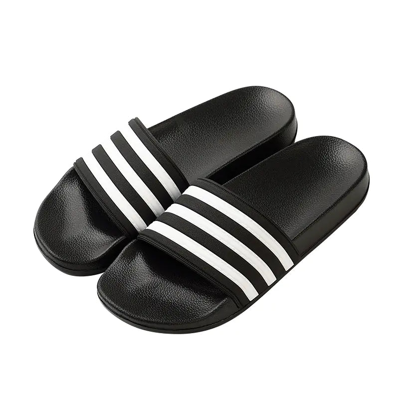 Striped Home Slippers