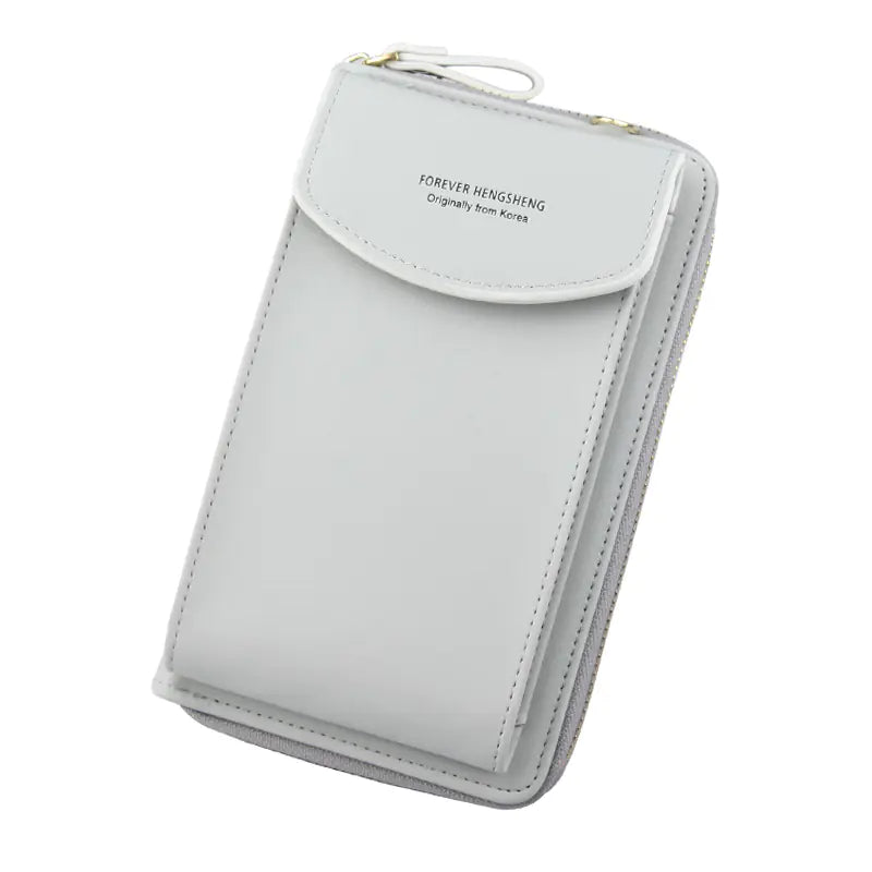 Diagonal Zipper Bag for Women’s Mobile Phones