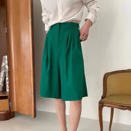 High Waist Slim Casual Shorts for Women