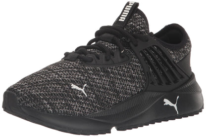 PUMA Mens Sneaker Black White 9