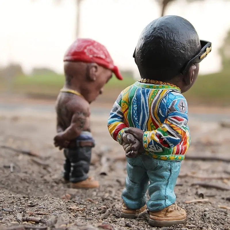 Rapper Resin Ornament for Garden Home Decor (1pc)
